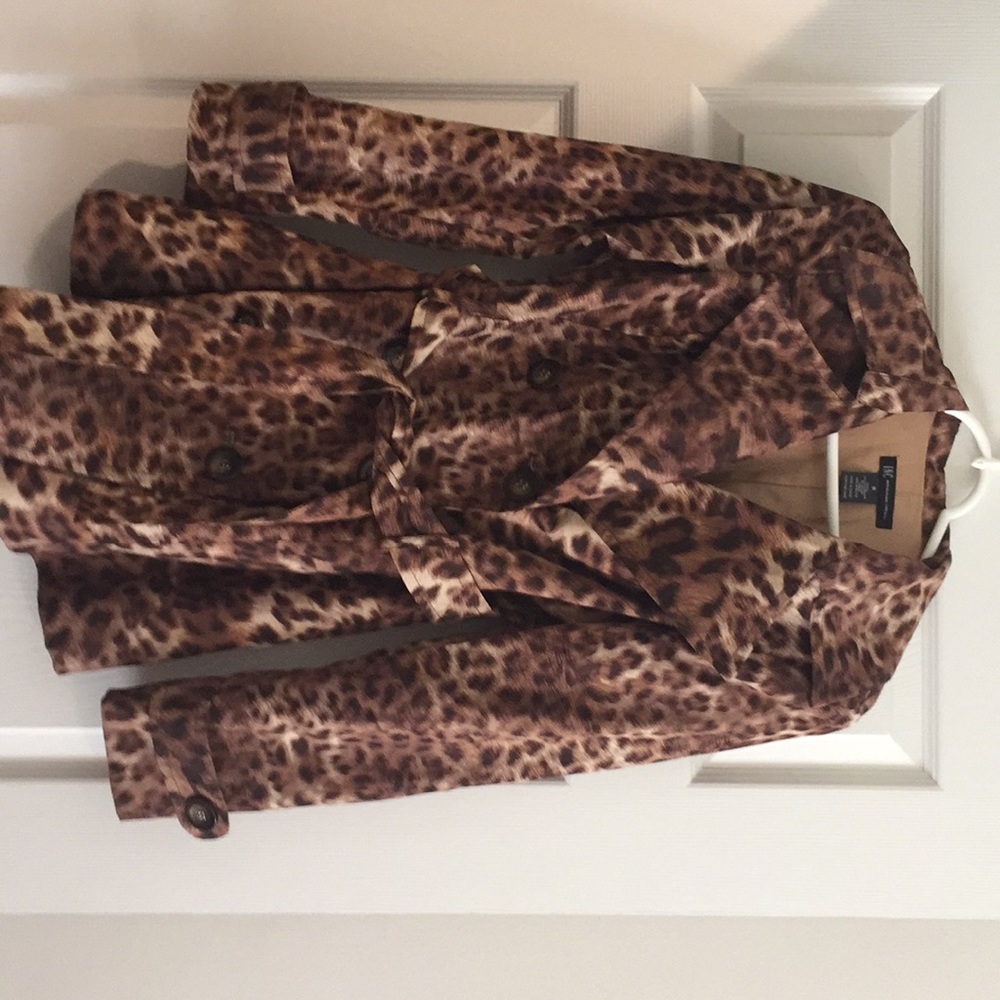 Leopard print jacket